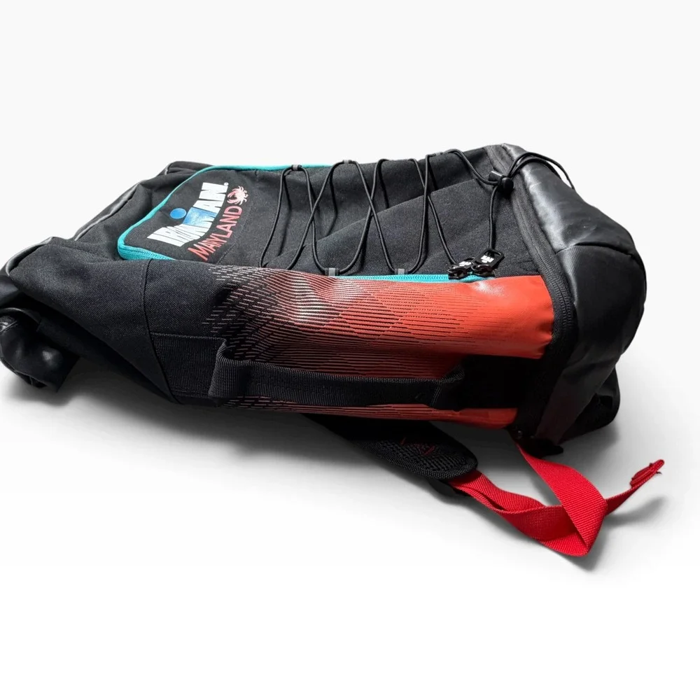 Ironman Maryland Triathlon Backpack Black Red VinFast North America Series Bag